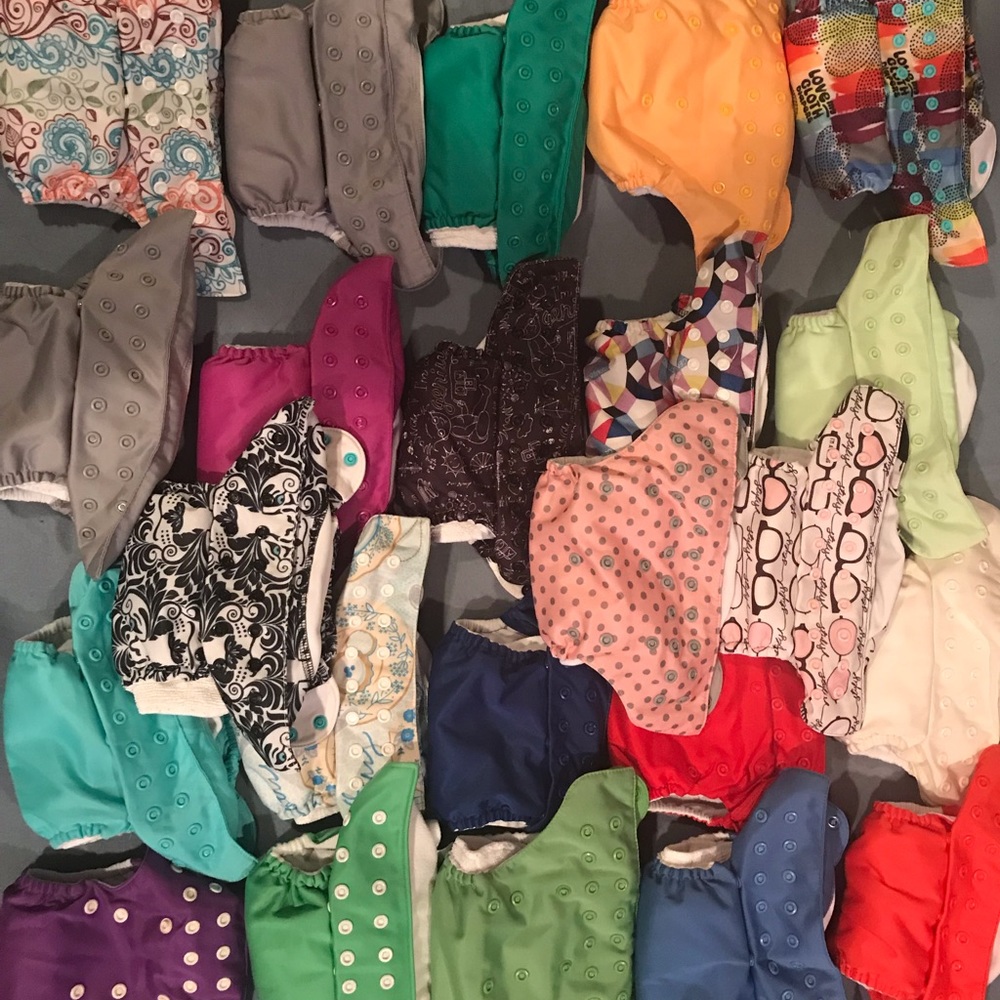 26 bum genius freetime cloth diapers